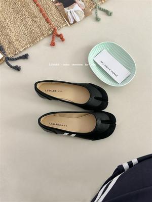 IPPEUM Балетки таби для женщин 2025 Новые балетки с раздельным носком Мэри Джейн