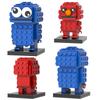 MOOXI Серия Мультфильмы MOC Кирпичики Аниме Наборы BrickHeaded Взрослые Модель Строительные блоки Детские Игрушки Для Детей Подарки на День Рождения LG1003