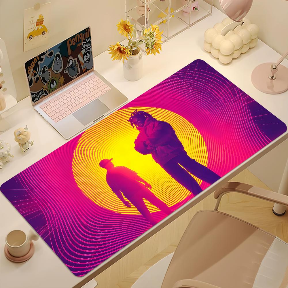 Singer LLogic Mouse Pad Large NonSlip Lockedge Desktop Computer Desk Mat Keyboard Mousepad Office Gamer Student Fans Gift