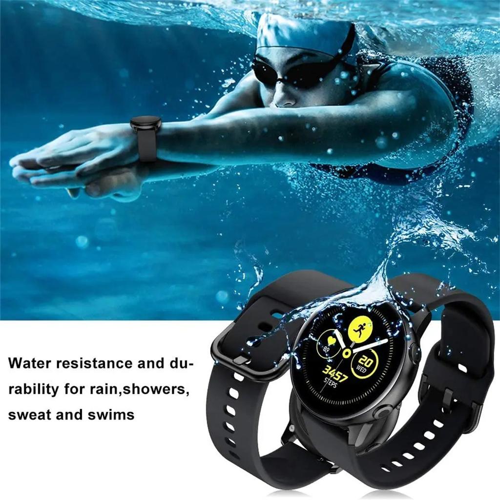 18 мм 20 мм 22 мм Силиконовый ремешок для часов Samsung Galaxy watch 42 мм 46 мм Active 2 Gear S2 S3 Honor Amazfit BIP Huawei watch gt 2 Браслет