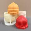 3D Castle Candle Silicone Mold Castle Resin Concrete Cement Gypsum Mold Cultural Domes Silicone Famous Build Mold Soy Wax Mould
