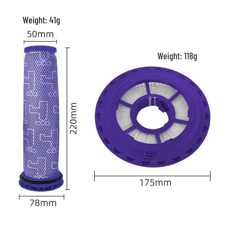 Аксессуары: фильтры до и после мотора для Dyson DC41/DC65/DC66