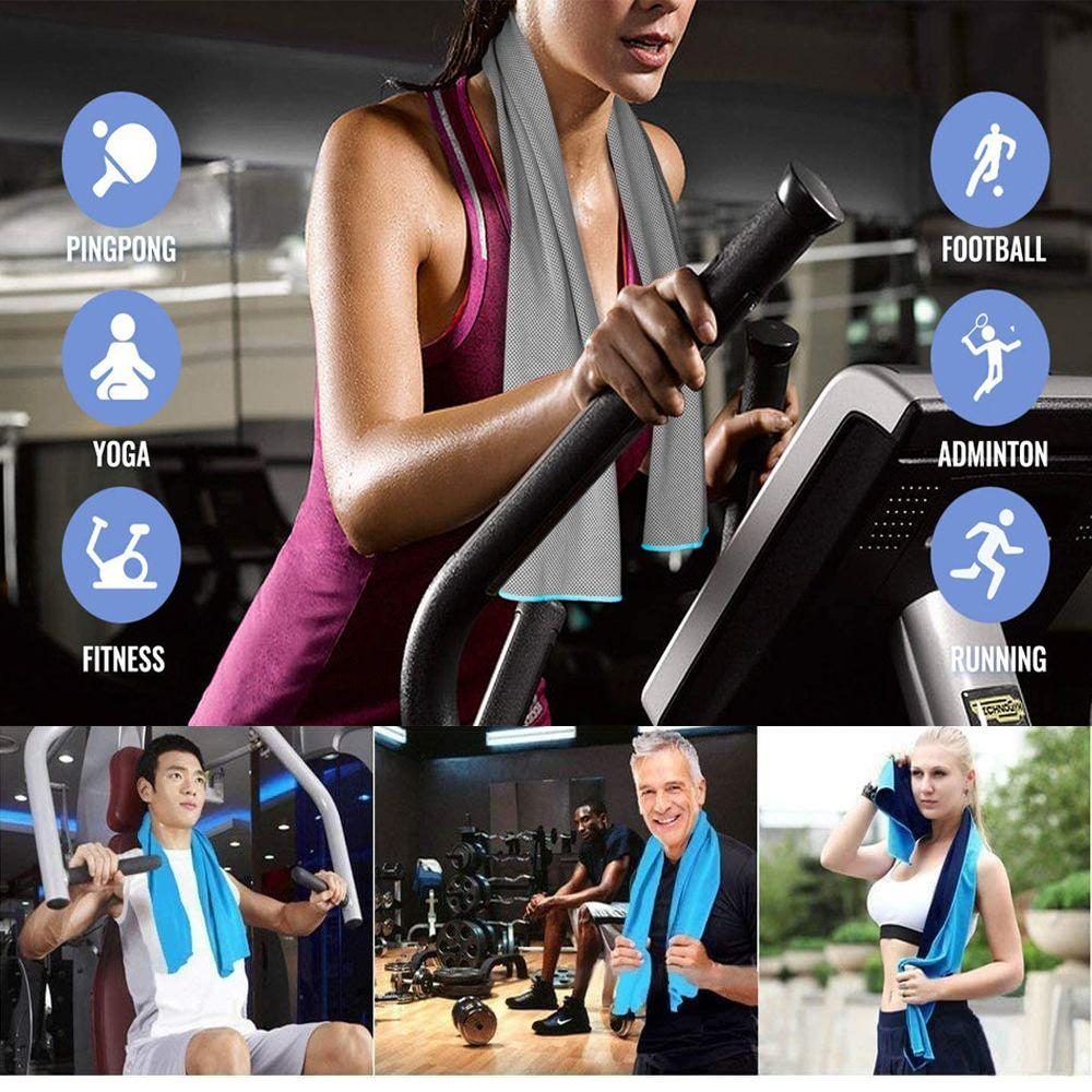 Bowling Yoga Gym Outdoor Sports Quick-Dry Beach Towel Cooling Towel Instant Cooling Travel