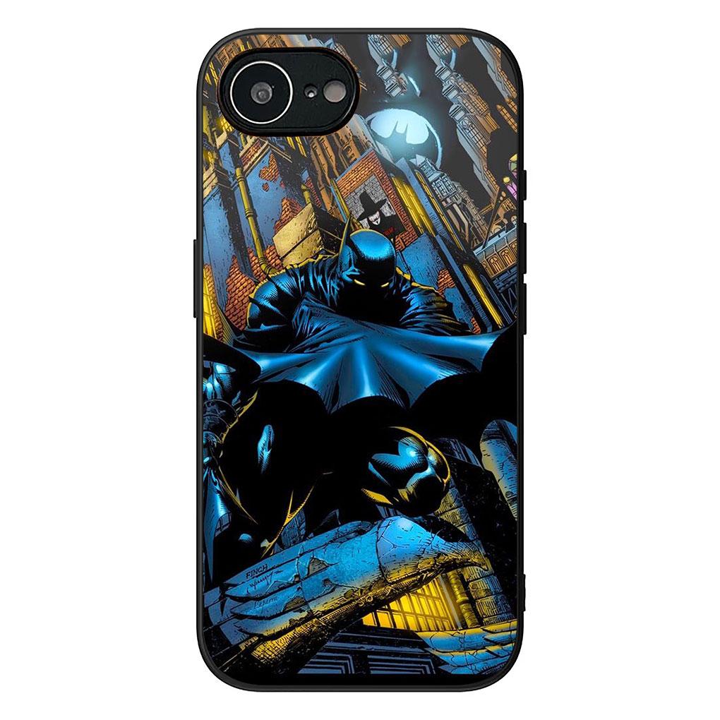 Бэтмен Брюс Уэйн DC Comics Чехол для телефона Бэтмен для Xiaomi Poco C75 C65 C71 C85 X7 X6 X5 M6 M7 F7 F8 Ultra F6 Pro Мягкий чехол