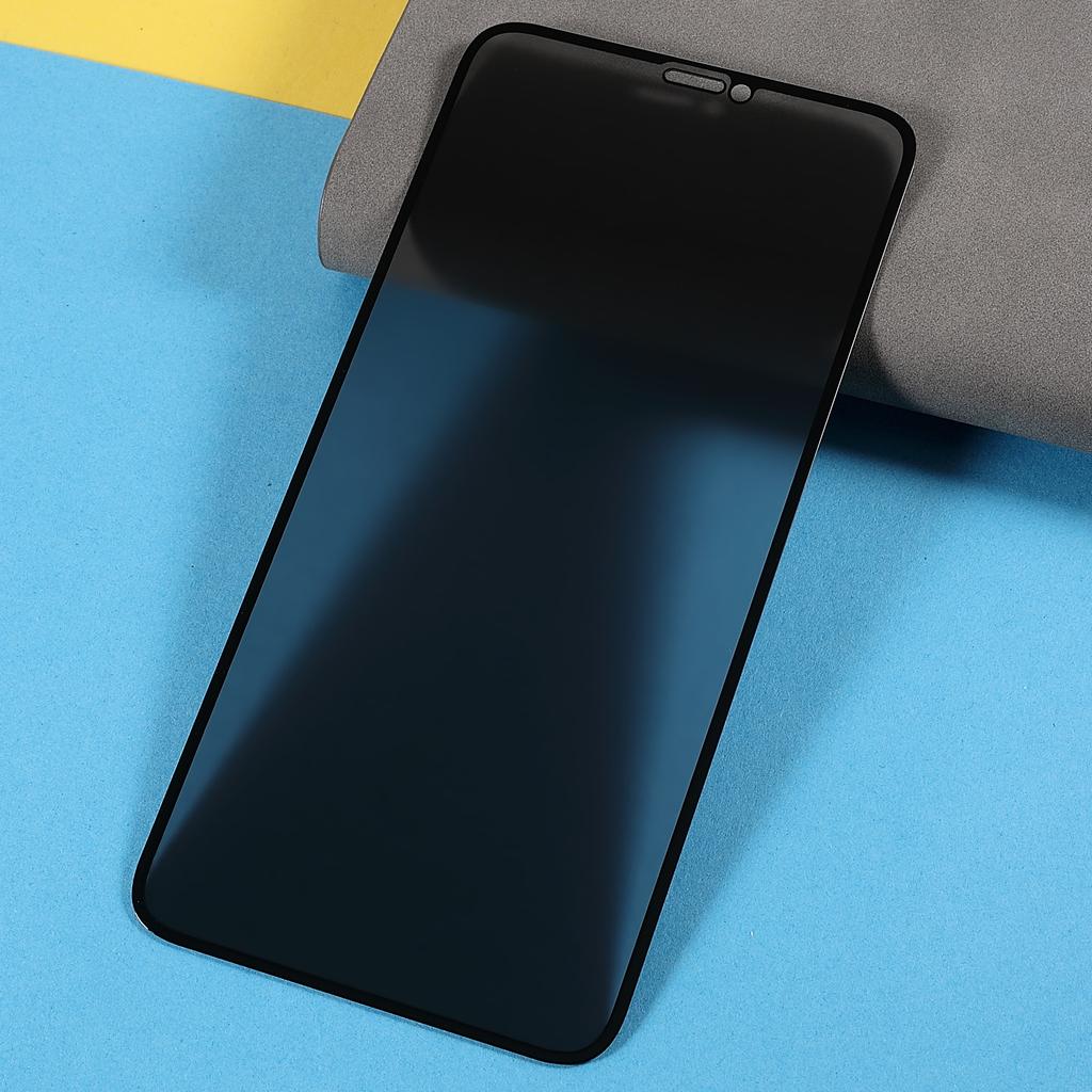 Защитная пленка для экрана с защитой от шпионажа для iPhone 11, Высокое алюмосиликатное стекло, Полный клей, Шелкография, Пленка для экрана телефона