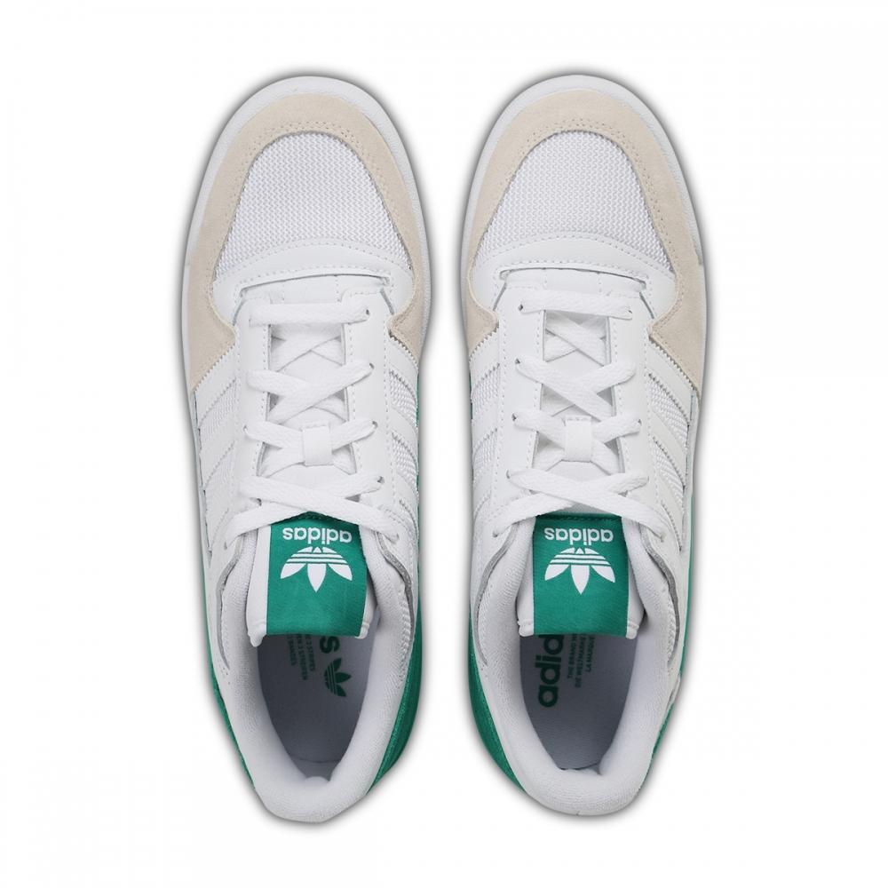 Adidas Форум Низкий Cl Fz6262 Ftwwht Ftwwht Cougrn