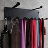 Resistance Bands Storage Hanger Barbell Rack Strong Load-bearing Double Layer Multi-Purpose Gym Equipment Storage Rack
