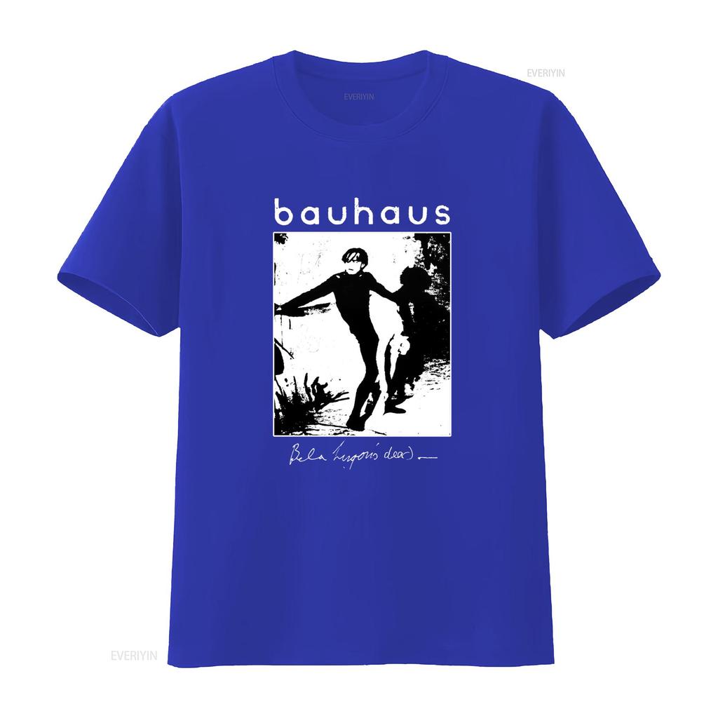 Bauhaus 1989 Bela Lugosis Dead Vintage Style Cotton Black T Shirt Retro Design Comfortable Fabric vintage Washed Casual Soft