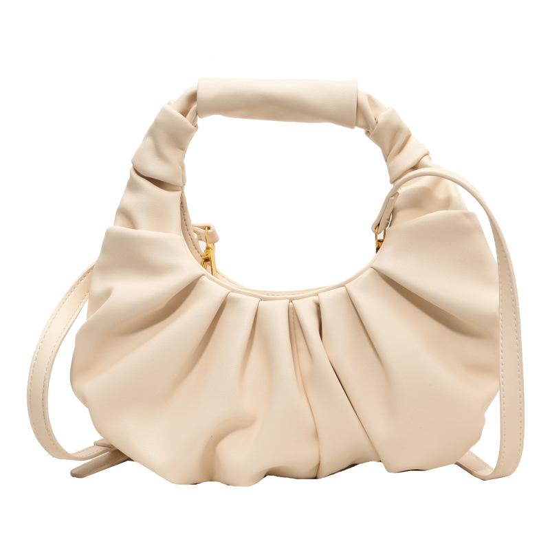 Cloud Pleated Bag Women'S Underarm Bag Shoulder Crossbody Texture Handbag Tide