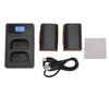 LP‑E6 LP‑E6N Camera Battery 2750mah Lithium Battery With Dual Bay Battery Charger for R5 R6 90D 60D