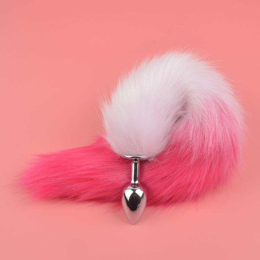 Сексуальная анальная пробка Fox Tail, анальная игрушка для женщин, секс-продукт для взрослых, мужские анальные пробки, анальная пробка из нержавеющей стали, косплей, секс-игрушки для пар