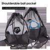Delicate Mesh Surface Storage A Ball Convenient Ultralight Travel Foldable Daypack for Travel Football Backpack