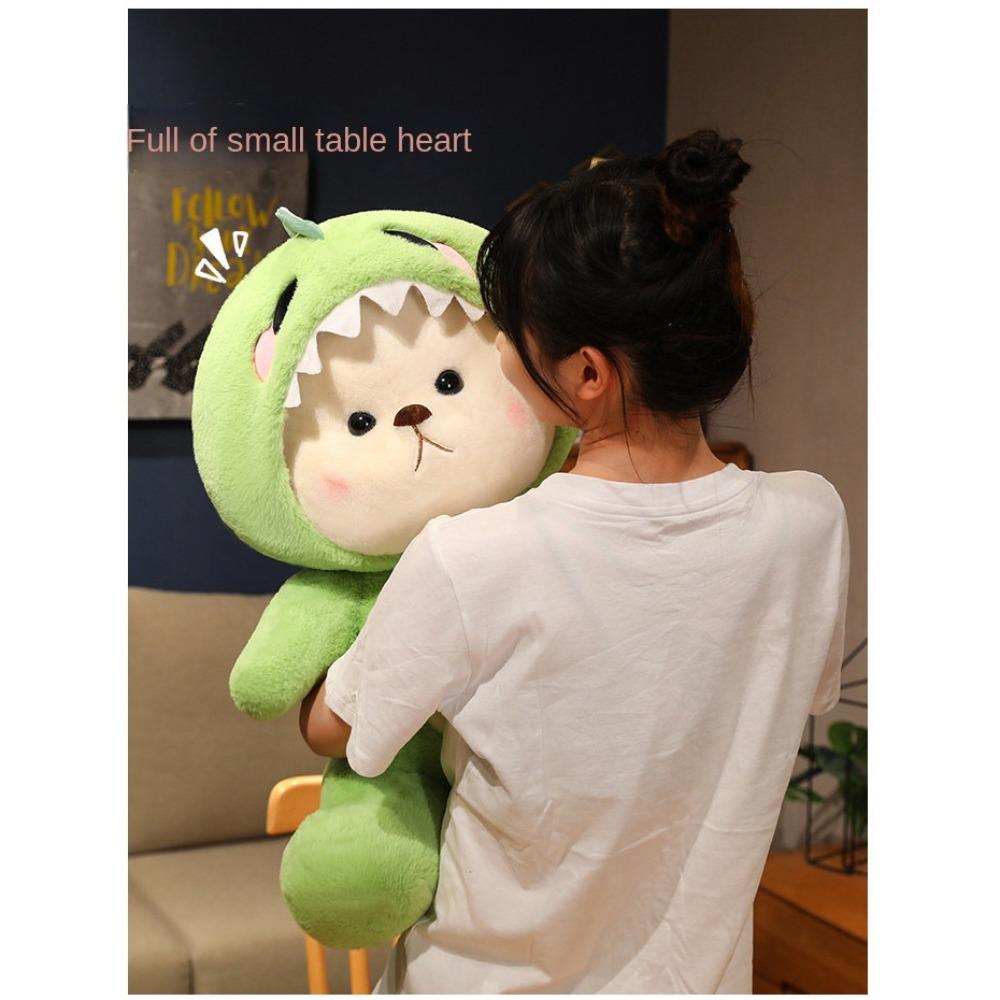 Soft Cartoon Transformation Plush Bear Bear Bear Turn Into Panda Stuffed Toys  Home Decor
