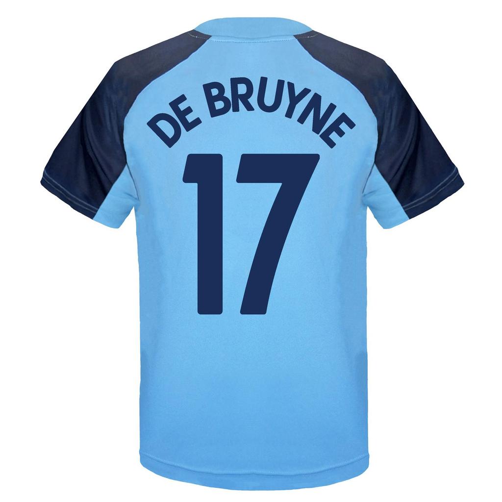 Manchester City FC Boys De Bruyne 17 Polyester T-Shirt