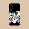 Comics B-Blue L-Lock Phone Case For Samsung S25,24,21,22,23,20,S30,Ultra,Plus, Fe,5G Silicone Cover