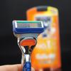 5-Blade Universal Manual Shaver Shaver Head Men's Shaving Razor Gillettee Fusione