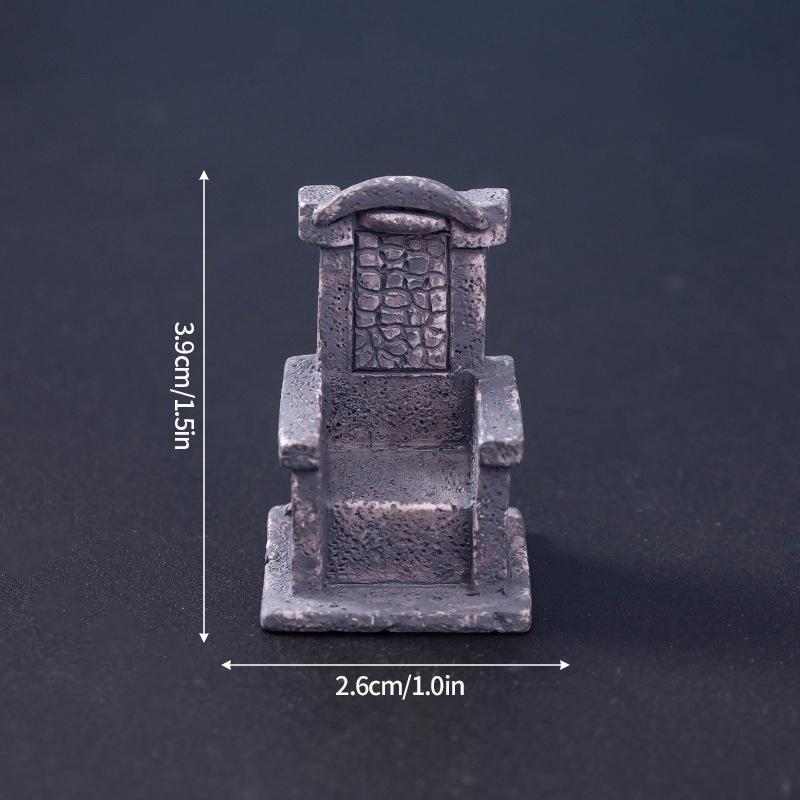 Хэллоуин Череп Орнамент Мумия Призрак Страшный Настольный Декор Хэллоуин Полимерные Миниатюры День Мертвых Детский Подарок Микро Ландшафт