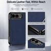Бизнес Получехол из Искусственной Кожи с Защитой Экрана для IPhone DUO 18 Складной Ударопрочный Влагоотводящий Практичный Подходящий Ретро Защитный Чехол