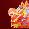 1 Set Dragon Lantern DIY Colorful Chinese Style Glowing Lantern for Spring Festival New Year Decoration