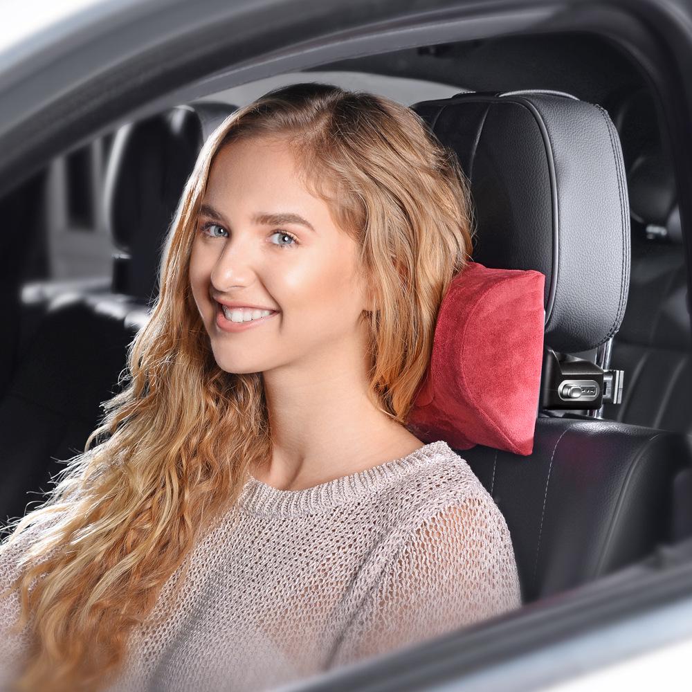 Регулируемая подушка для шеи из пеноматериала с эффектом памяти - интеллектуальный подголовник водителя U-образной формы