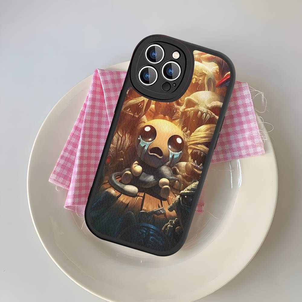 Игра The Binding Of I-Isaac Для IPhone 16 15 14 13 12 11 Pro Max Plus Ударопрочный Кожаный Мягкий Чехол для Телефона