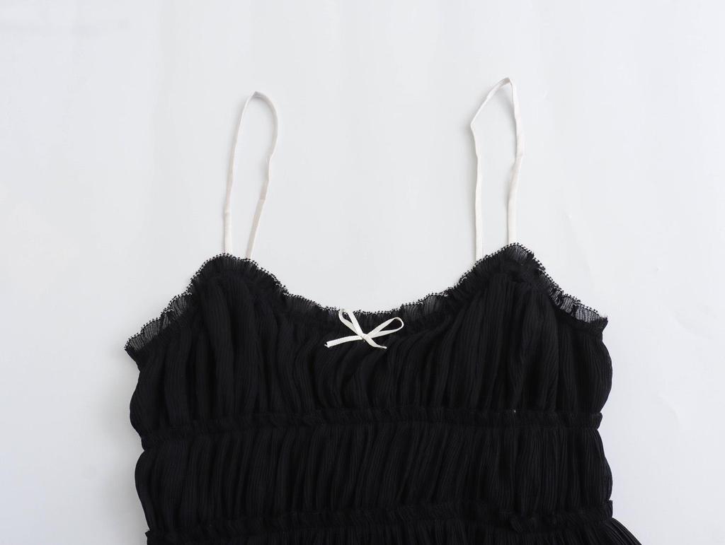 Текстурированный камзол с бантом во французском стиле, весна/осень 2025