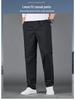 Men's Pure Cotton Cargo Pants - Loose Fit, Straight Leg, Plus Size, Spring/Autumn Style