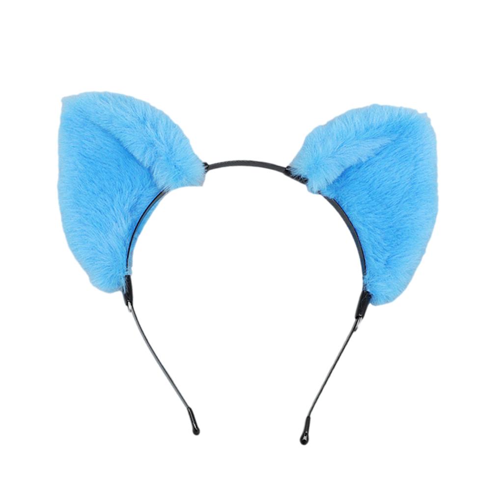 Мультяшный ободок на уши для Хэллоуина, KC Maid Hairhoop, реквизит для ролевых игр, повязка на голову, аксессуары для костюма, косплей-головной убор