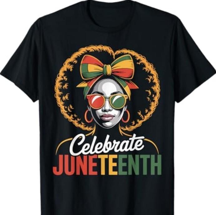 Miss Juneteenth Freedom Black American African Toddler Girl T-Shirt Unisex T-Shirt