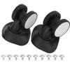 1 Pair Durable PET, PP Luggage Wheel Quiet With Screws Spinner Wheels Trolley Wheel Outdoor Supplies