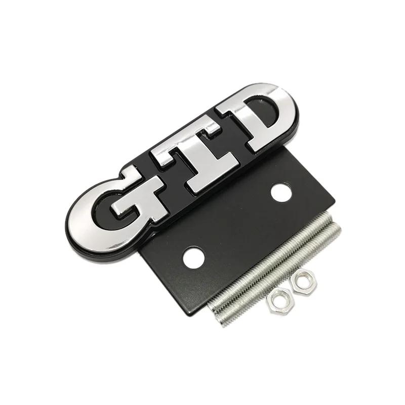 VW Polo Golf 4 5 1pcs Car 3D Metal GTD Decals Head Grill Emblem Rear Badge For VW VOLKSWAGEN Golf 2 4 5 6 7 8 R MK4 MK5 MK6 MK7 Styling Sticker
