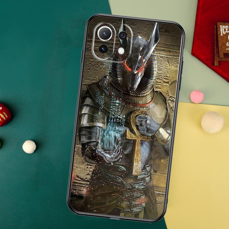 Egypt Nefertiti Anubis Ankh Case For Xiaomi 14T Pro 11T 12T 13T 13 14 15 Ultra POCO X7 Pro X3 X5 X6 M6 F5 F6 Pro Cover