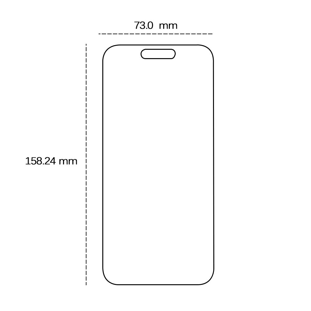 Szkło Hartowane 2,5D Do Iphone 16 Pro Max / 17 Pro Max