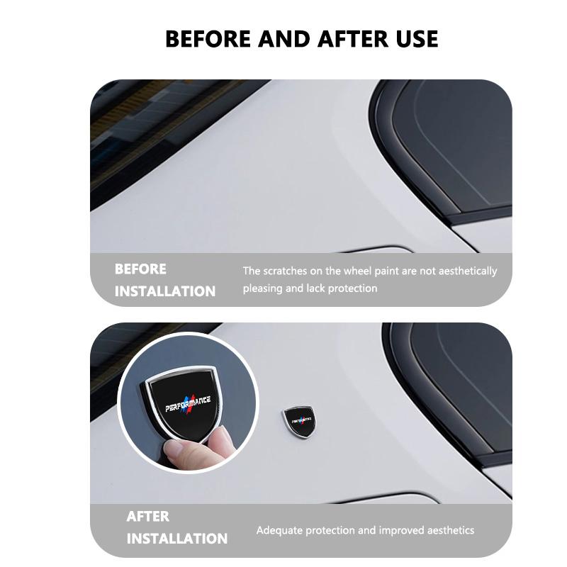 3D Chrome Metal Car Styling Letter Emblem Rear Trunk Decor For BMW E28 E32 E34 E53 F10 F20 F30 X1 X3 X5 X6 E90 E91 FF61