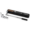 Meltec Car Tire Change Tool Torque Wrench DX 6pcs Set Meltec Setting With Setting Value Locking Mechanism Socket Thin Deep Extension Bar Hard Case