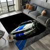 3D F-Ford Mustang Гоночный автомобиль Мотоцикл Ковер Коврик для гостиной Спальни Дома Декорация для дивана, Детский коврик Нескользящий напольный коврик
