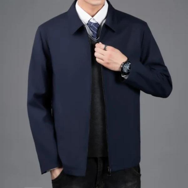 Брендовая куртка в стиле business casual, мужские пальто, новое весеннее пальто, повседневная осенняя куртка, мужские простые однотонные куртки, мужские пиджаки-блейзеры