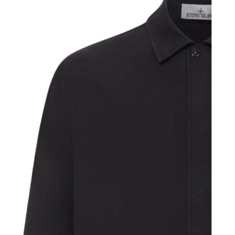 Stone Island Solid Color Pocket Logo Long Sleeve Jacket Men jackets L1S151200013S0A10-V0029