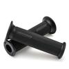 Grippy Grip Motorcycle Grip for Handlebar Diameter ??22.2 125mm 2 Layer Structure End Penetration GG-D-BASE Black 97462