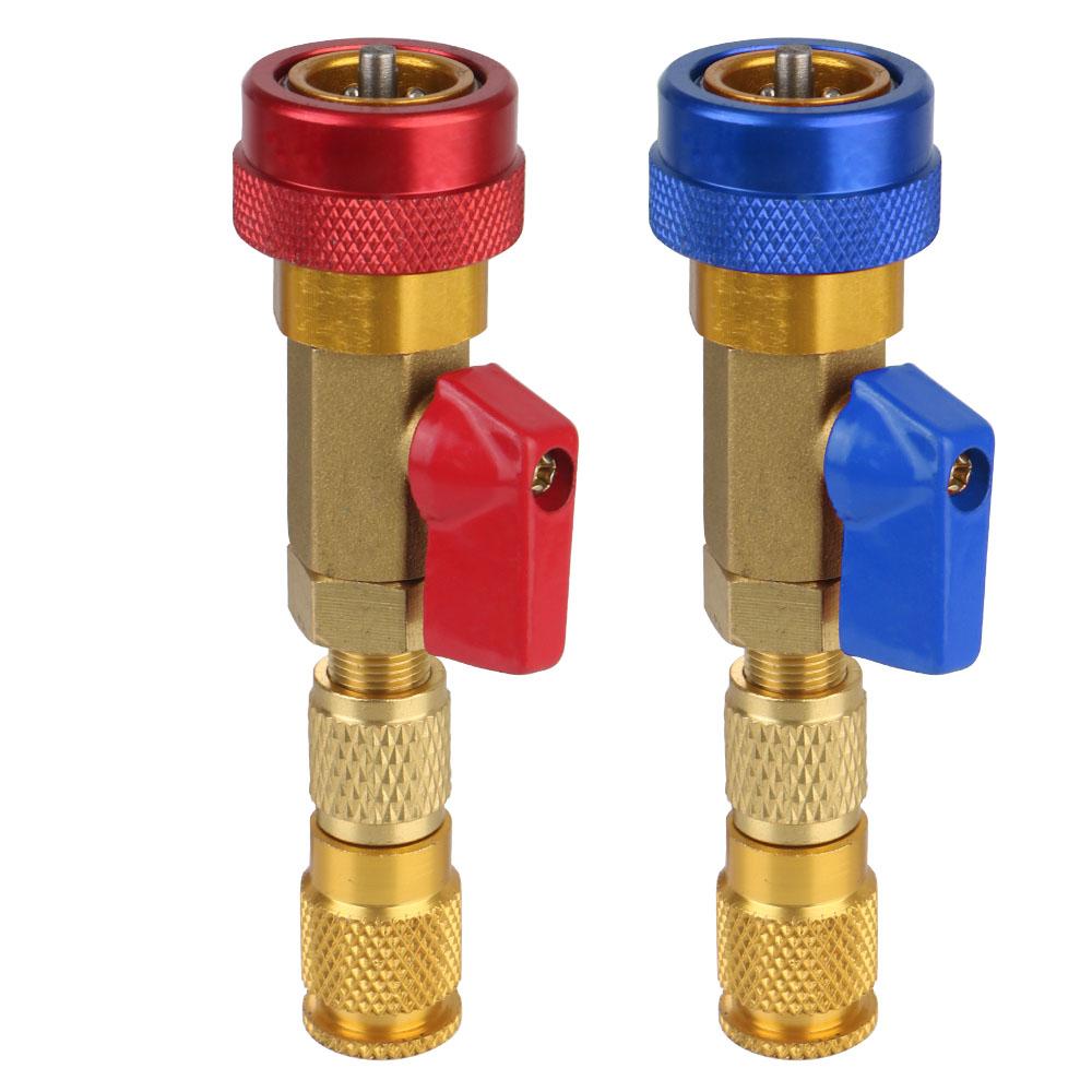 Инструмент для высокого и низкого давления, предохранительный адаптер, заправочное соединение, медный клапан R340A, ремонт кондиционеров и фторидный холодильный инструмент