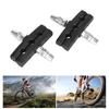 2 Pair Bicycles V Brake Pads Bicycles Brake Block Replacements Set Mountain Bicycles Brake Pads for Front Back Wheel