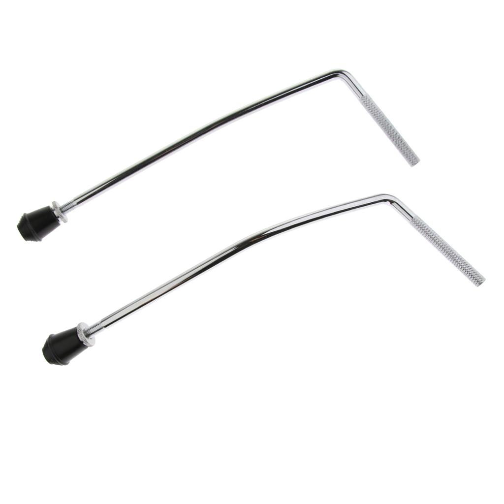 1 Pair of Bass Drum Feet for Parts Hat Stands Hardware