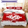 SC Internacional1 Printed Pattern Duvet Cover Set – includes 1 duvet cover and 2 matching pillowcases Bedroom decor Christmas gifts