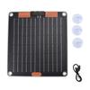 10W Solar Panel 5V 2A Ultra Thin Monocrystalline Silicon Solar Panel Charger for Mobile Phone