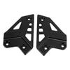 Motorcycle Foot Peg Protector Rear Plate Heel Guard Aluminum Alloy Replacement for Z900 2017‑2021Black