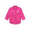Li Ning Badfive Cartoon Loose Casual Sports Polo Jacket Women Jackets Pink AFDR772-3