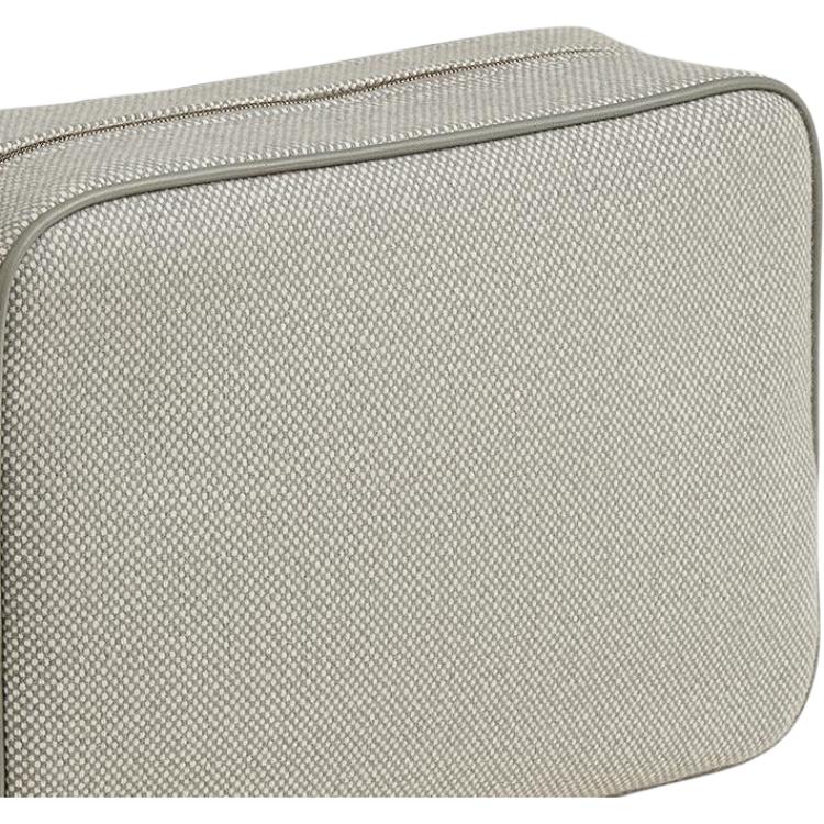 Hermes Глава H 28 Серебряная пряжка Мериносовая шерсть Дорожная сумка для хранения Большие унисекс сумки H103977MV05