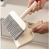 Plastic Desktop Mini Broom Mini Handheld Sweeping Brush Portable Dustpan Set  Household Tool