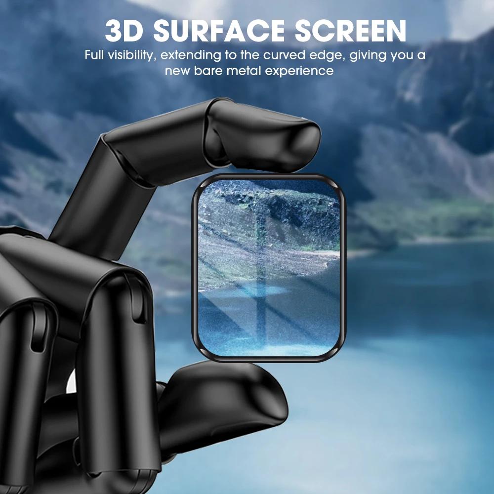 3D Защитные пленки на весь экран для Apple Watch S10/S11 Ultra/Ultra2/Ultra3 42/46/49мм Водонепроницаемые Легко устанавливаемые Защитные стекла для экрана
