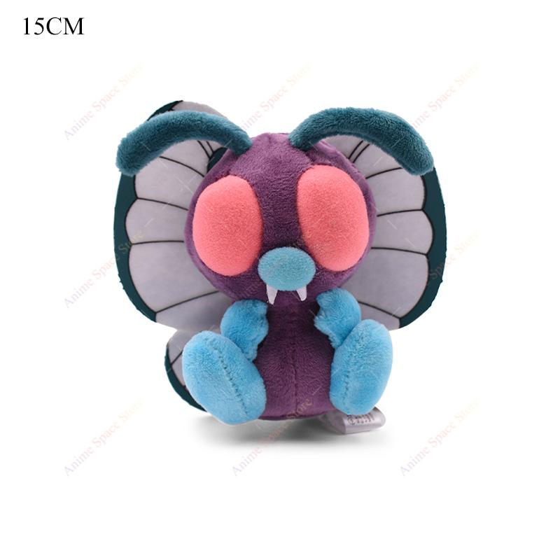 Plush Shiny Gyarados Charizard Mega Rayquaza Hisuian Zorua Ho-Oh Lucario Butterfree Anime Stuffed Peluche Kids Xmas Gift